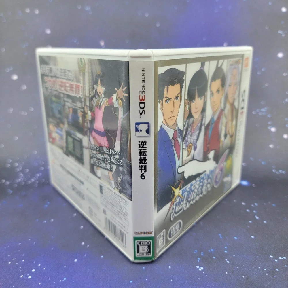 Phoenix Wright Ace Attorney 6 (Nintendo 3DS) Japanese Video Game 1603